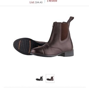 Dublin brand women's size 11 zip up riding boot